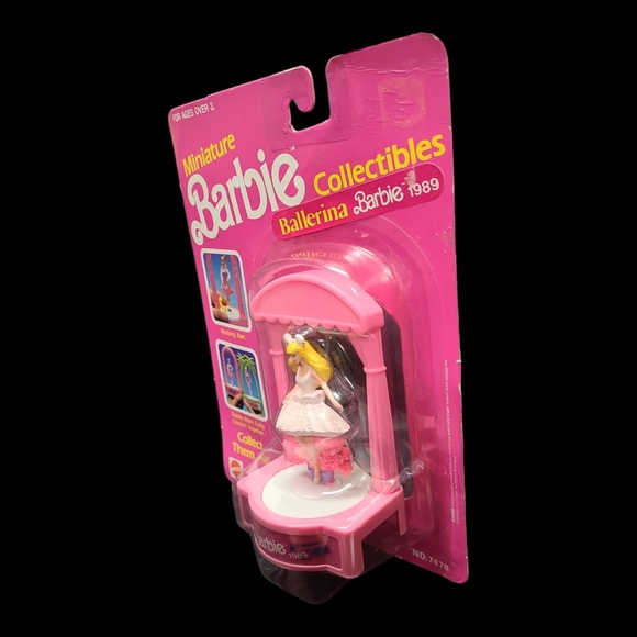 Vintage Miniature Barbie Collectibles "Ballerina Barbie 1989" - Picture 4 of 16